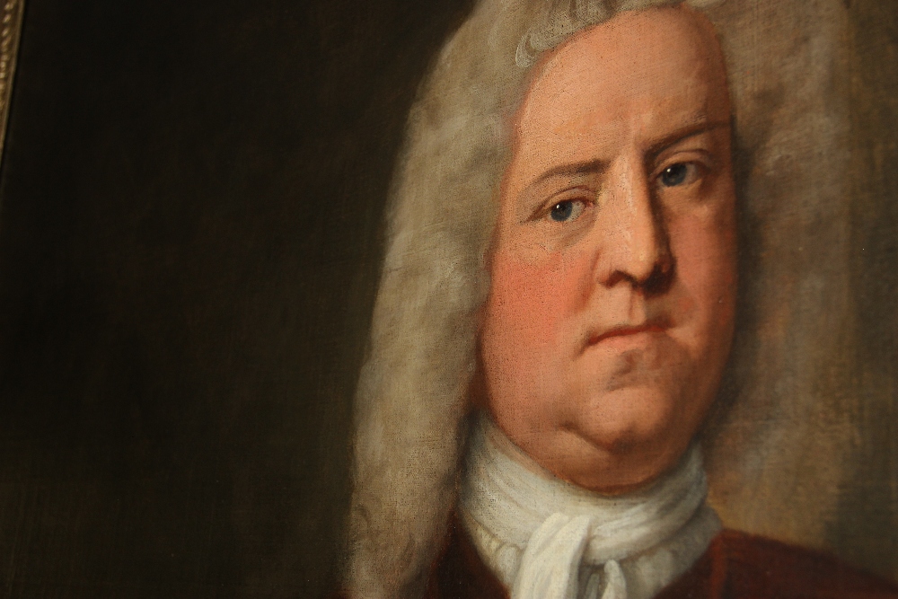 Michael Dahl (Swedish 1659-1743), Portrait of Sir Watkin Williams-Wynn, 3rd Baronet (1693-1749), - Image 4 of 10