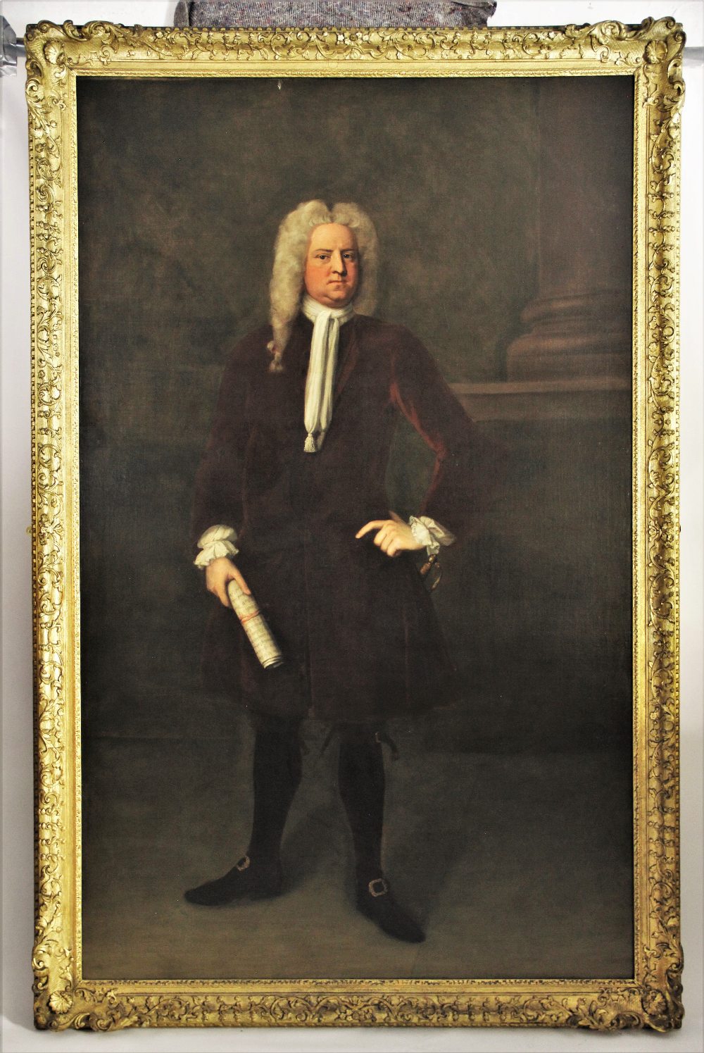 Michael Dahl (Swedish 1659-1743), Portrait of Sir Watkin Williams-Wynn, 3rd Baronet (1693-1749), - Image 7 of 10