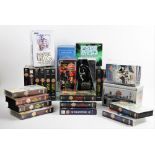 A collection of Doctor Who limited edition VHS collector's tins, comprising: ATTACK OF THE