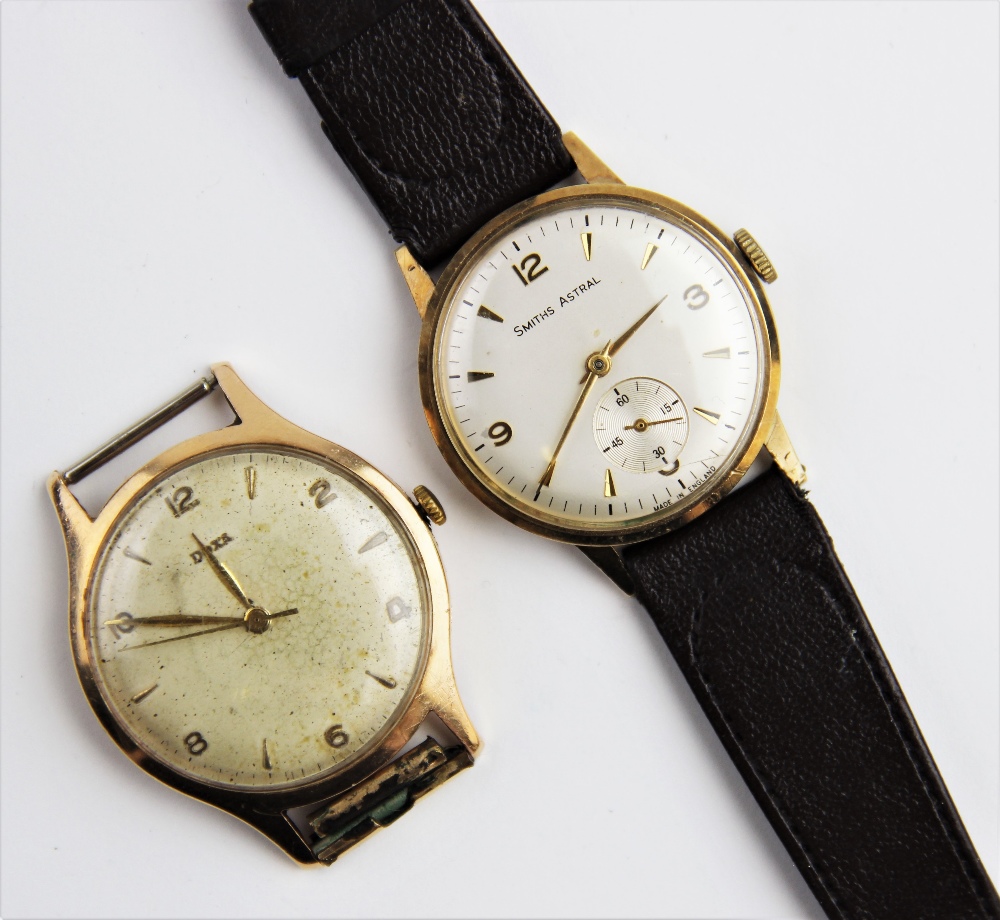 A Smith's Astral wristwatch, with circular cream dial, Arabic numerals and baton markers and - Image 2 of 2