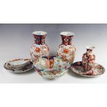 A selection of Chinese and Japanese porcelain, 18th century and later, comprising; a Qianlong export