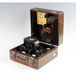 A cased Fairchild Camera And Instrument Corporation aircraft sextant, 20th century, made for the