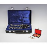 A Buffet Crampon of Paris Oboe, late 20th century, stamped serial no '1473', in fitted hard case,