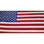 An American-made United States Of America flag by the Valley Forge Flag Co. of Spring City