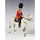 A Beswick model of H.R.H The Duke of Edinburgh mounted on Alamein at Trooping The Colour 1957, model