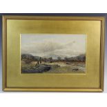 John Syer (1849-1912), English School, Watercolour on paper, ?Near Barmouth North Wales?, Signed and