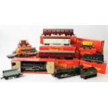 A collection of boxed Tri-ang model railway locomotives and effects, to include a R23 operating