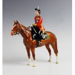 A Beswick model of H.M Queen Elizabeth II mounted on Imperial at Trooping The Colour 1957, model No.