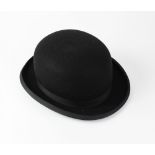 A 'Devon' hunting bowler hat by Christys' London, UK size 7, US size 7 1/8, 57cm circumference, in