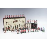 A W. Britain for Hamleys 'Royal Guard Of Honour The Queen's Company Grenadier Guards