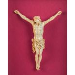 CRISTO in avorio (rotture). Italia fine '700 Misure: h cm 24