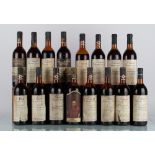 Novicelli, Vino Chianti classico, dal 1971 al 1977 (15 bt), - Il Grigio da San Felice, Vino