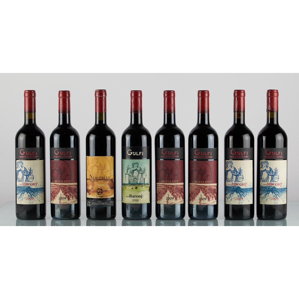 Gulfi, NeroBaronj, rosso, 2010 (1 bt) - Gulfi, NeroBufaleffj, rosso, 2009 (3 bt) - Gulfi, Nerojbleo,