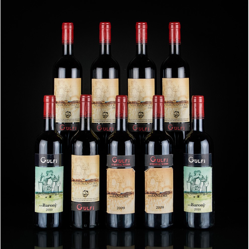 Gulfi, Nerosanlorè, Nero d'avola bio, 2007 (5 bt) - Gulfi, Nerosanlorè, NeroBaronj, rosso, 2010 (2