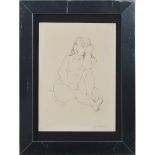 DOMENICO CANTATORE (Ruvo di Puglia (Ba) 1906 – Parigi 1998) LITOGRAFIA "Nudo femminile", esemplare