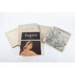 CINQUE LIBRI d’arte: 1) Emilio Radius "L’opera completa di Ingres", ed. Rizzoli, Milano 1968. 2) I