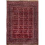 TAPPETO Kashmir Fine, trama e ordito in cotone, vello in lana. Pakistan XX secolo Misure: cm 276 x