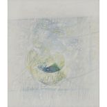GIGI MARTORELLI (Palermo 1936 - 2015) OLIO su tela "Racconto della terra su fondo bianco"