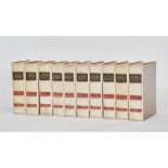 GRANDE DIZIONARIO della Lingua Italiana UTET, solo I primo 10 volumi. Ed. UTET 1967 - 1978. Legature