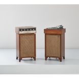 PERSER Produzione italiana anni '60 Stereo con due casse, un giradischi ed un amplificatore. .