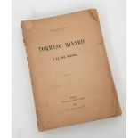 VOLUME Ernesto Ovidi ''Tommaso Minardi e la sua scuola'', ed. Tipografia Pietro Rebecca, Roma 1902/