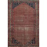 TAPPETO SERABAND, trama ed ordito in cotone, vello in lana. Iran XX secolo cm 193x125.