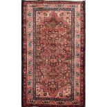 DUE TAPPETI TOSERKAN, trama ed ordito in cotone, vello in lana. Iran XX secolo cm 108x63 - cm 110