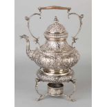 Beautiful silver can Comfoor, 833/000. Can richly decorated with acanthus leaves, knerrenrand,