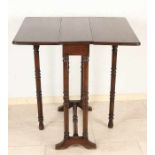 Antiker englischer englischer hängender Tisch. Um 1900. Abmessungen: 73 x 61 x 70 cm. In guter