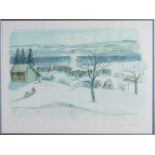 Walther F. Haettenschweiler. Deutsch Schule. 1933 Zug. Deutsche Winterlandschaft. Nein. 178/200.