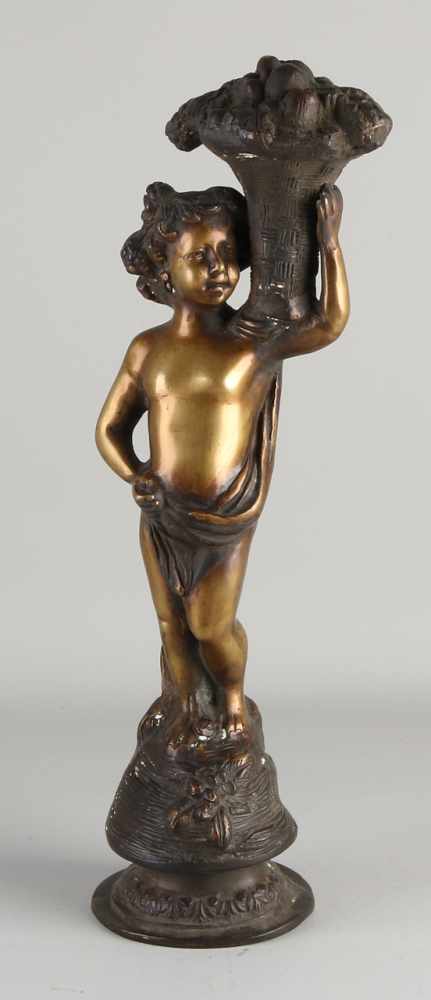 Bronze Bacchus. Zweite Hälfte des 20. Jahrhunderts. Abmessungen: H 45 cm. In guter Kondition.