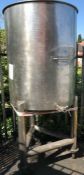 1000L STAINLESS STEEL TANK