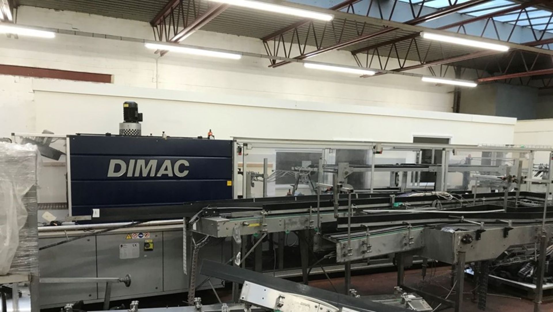 DIMAC SHRINK WRAPPING MACHINE WITH SEPARATION SYSTEM - Image 2 of 24