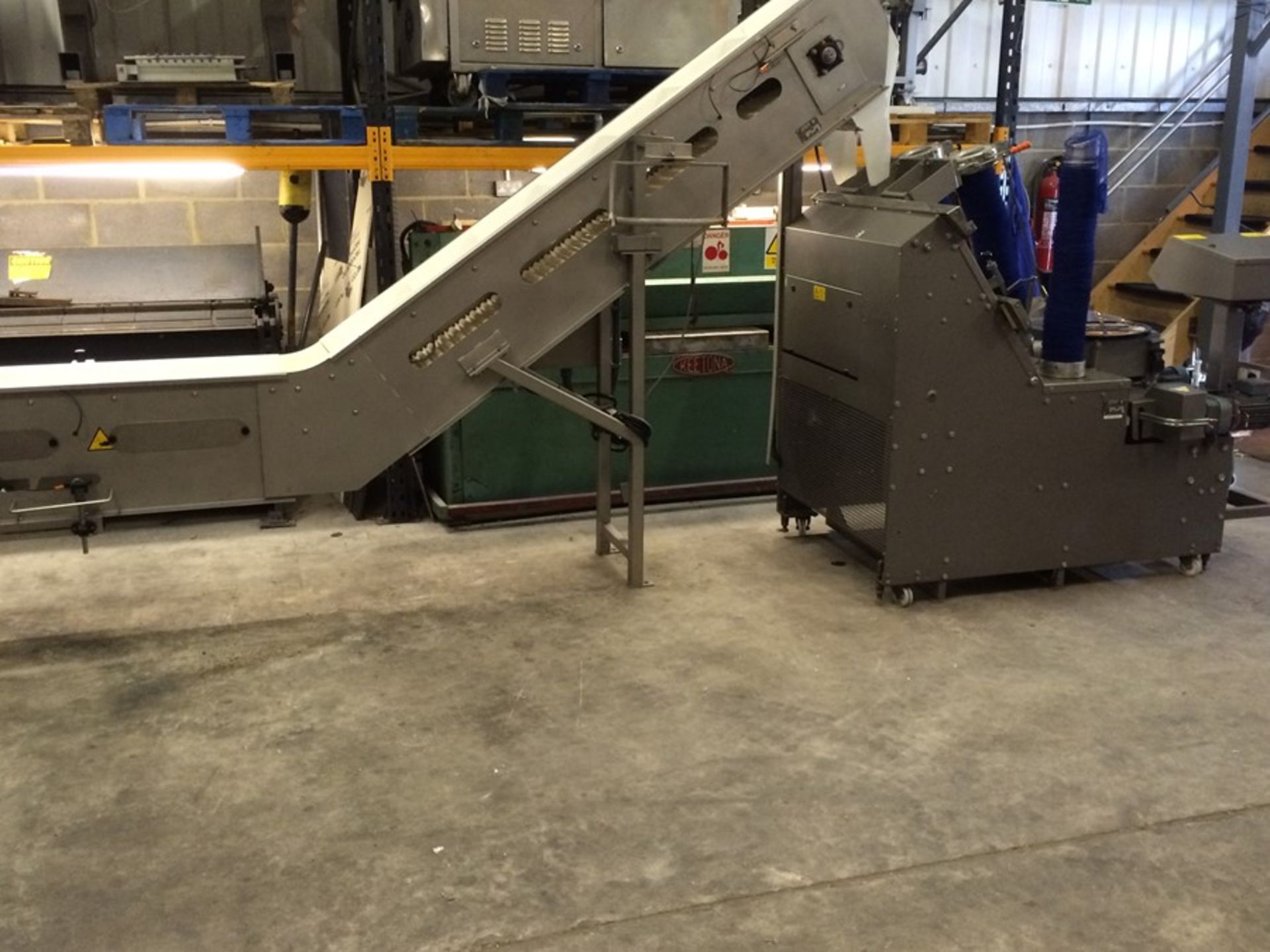 AFFELDT TWIN-LANE NETTING MACHINE WITH CONVEYOR - Image 9 of 11