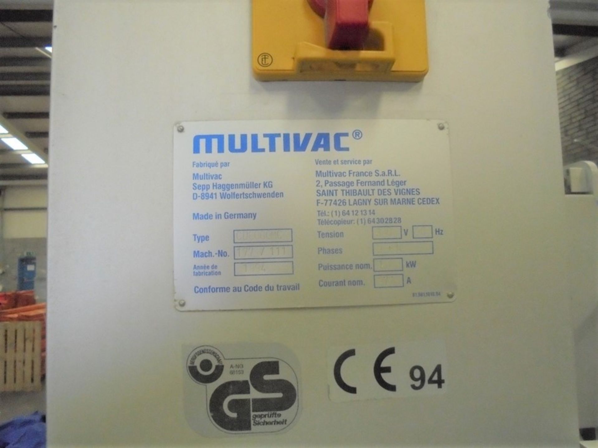 MULTIVAC CD 6000 THERMOFORMER - Image 15 of 15