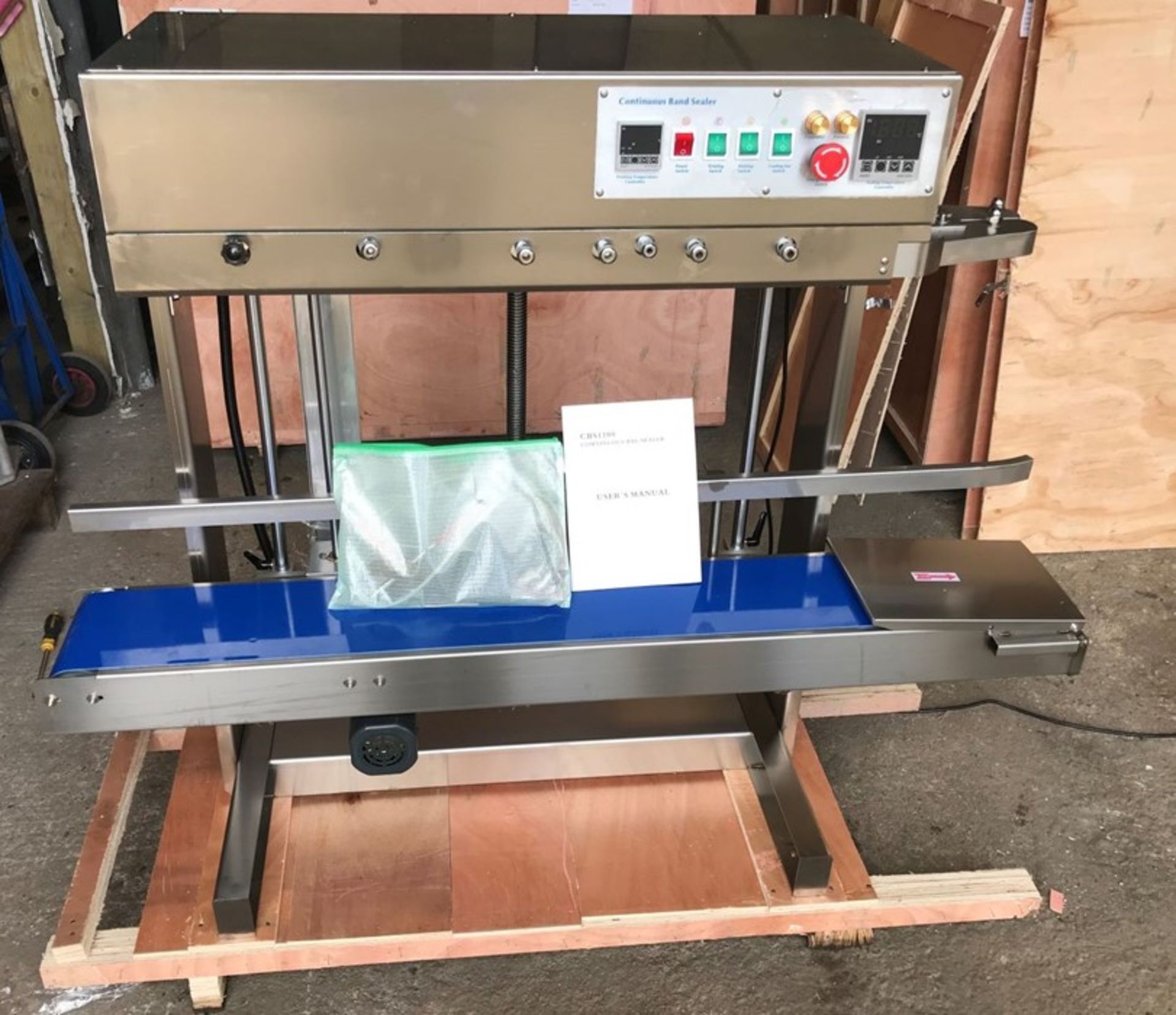 BRAND NEW FRL-600 CONTINUOUS BAG SEALER