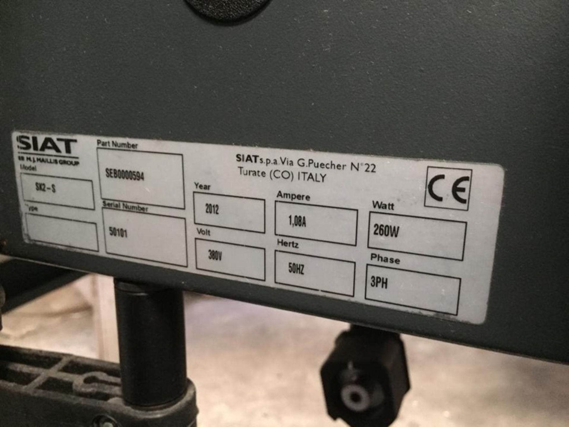 SIAT TOP & BOTTOM CASE TAPER - Image 3 of 4