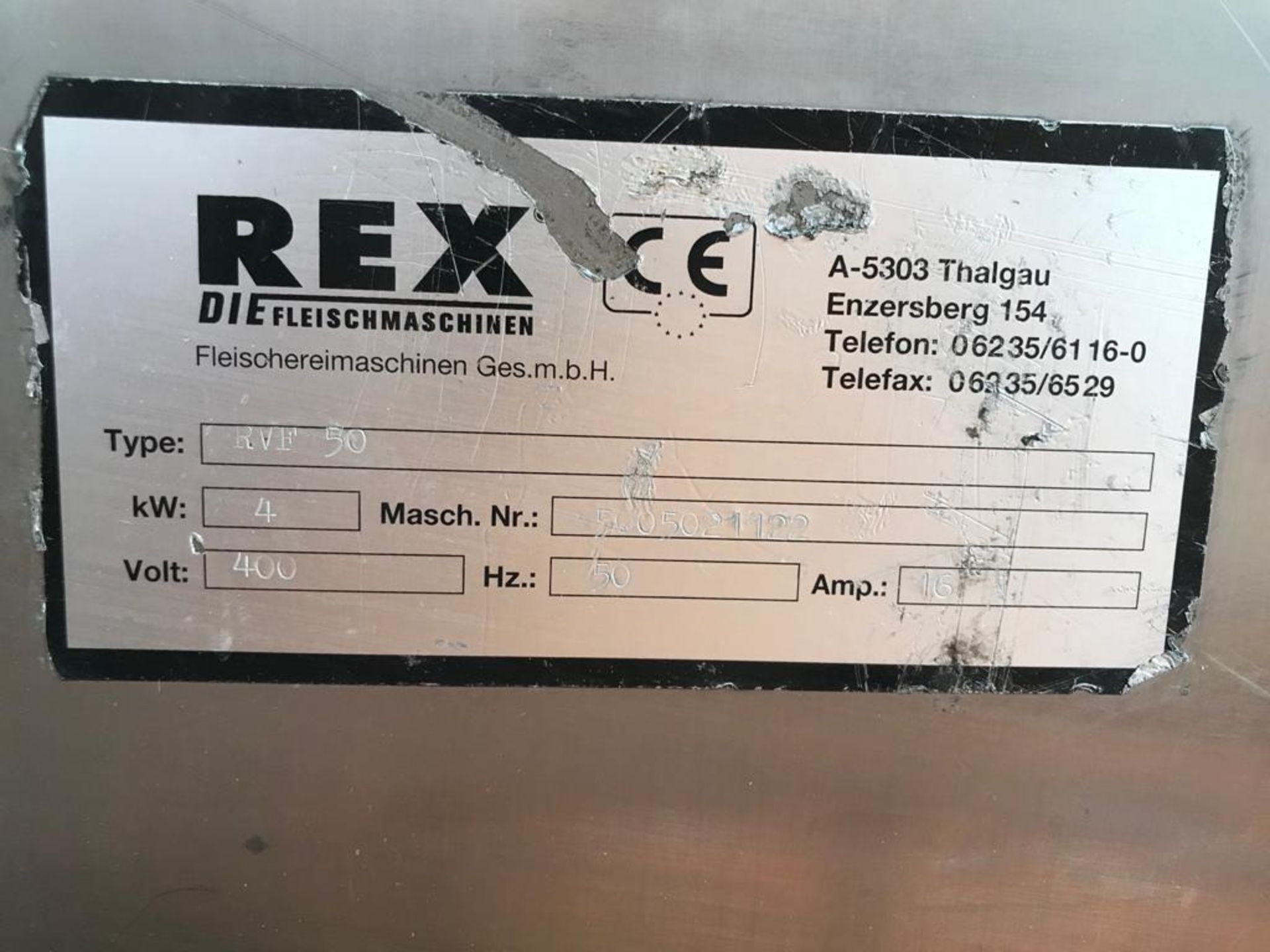 REX VACUUM FILLER - Image 12 of 15