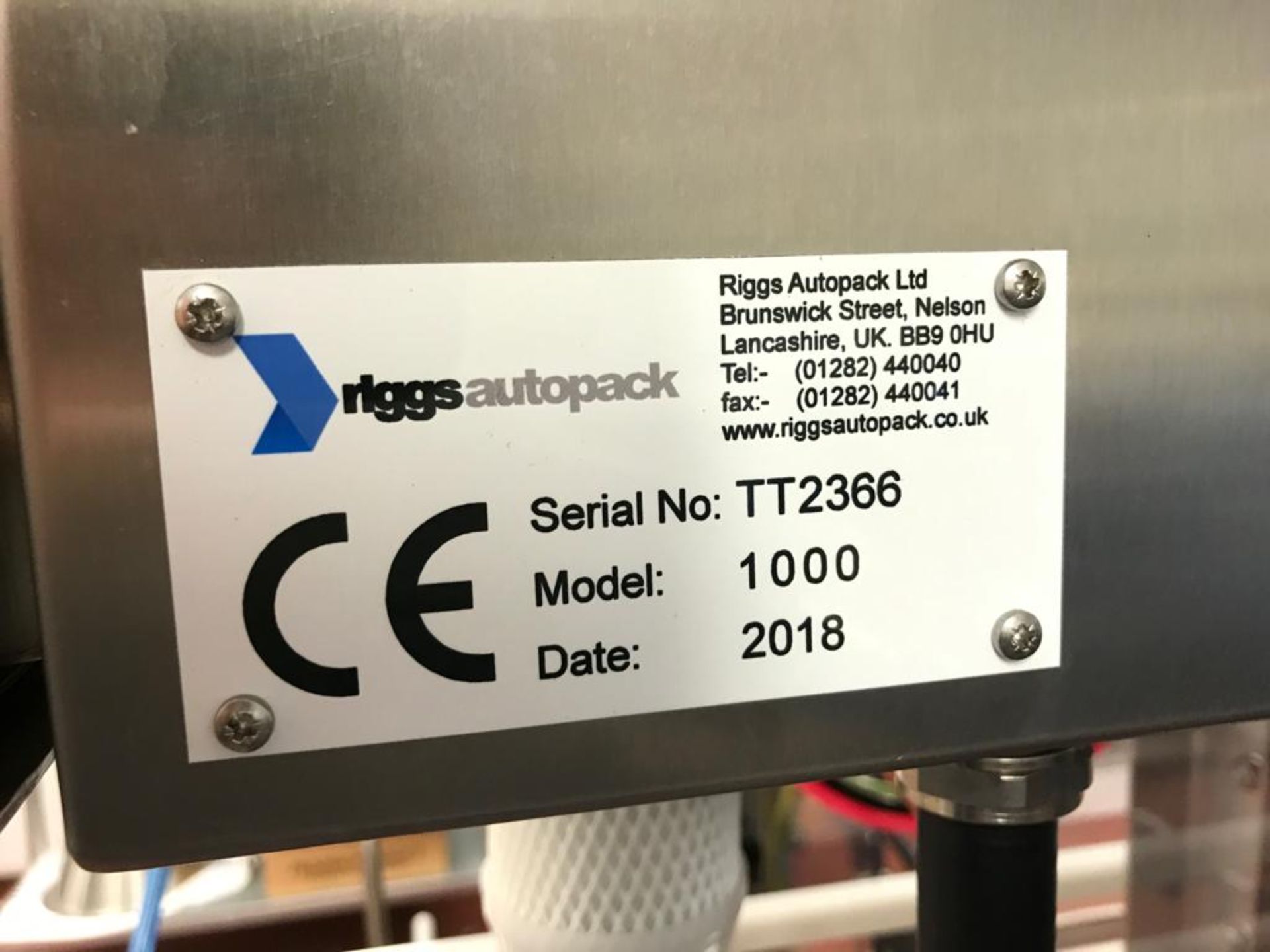 2019 RIGGS AUTOPACK FILLING LINE - Image 14 of 19