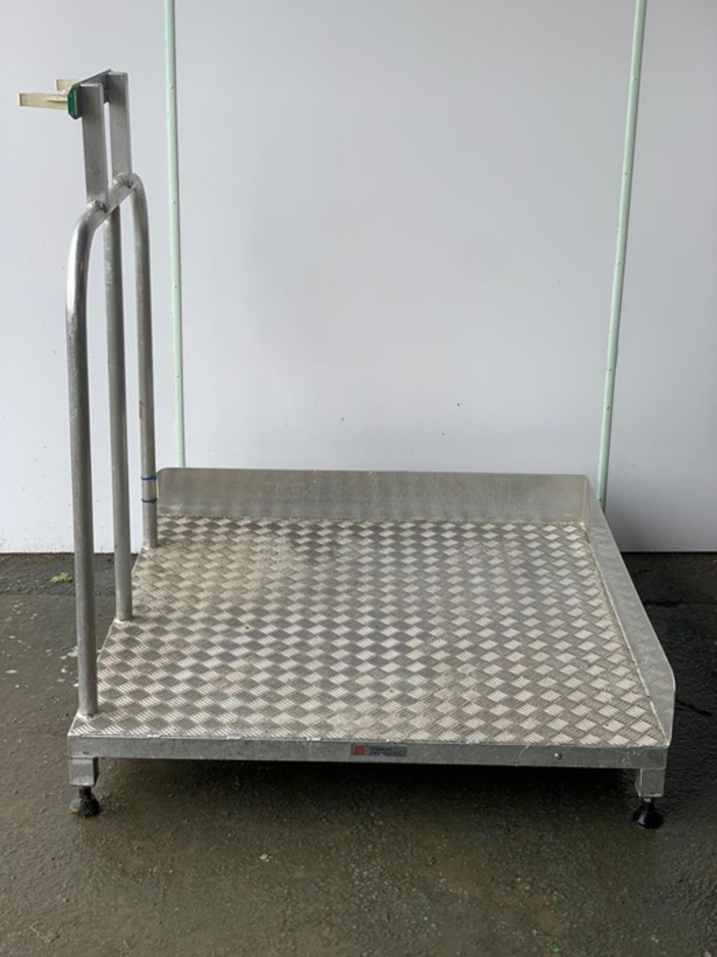 3 x STAINLESS STEEL PLATFORMS - Image 2 of 2