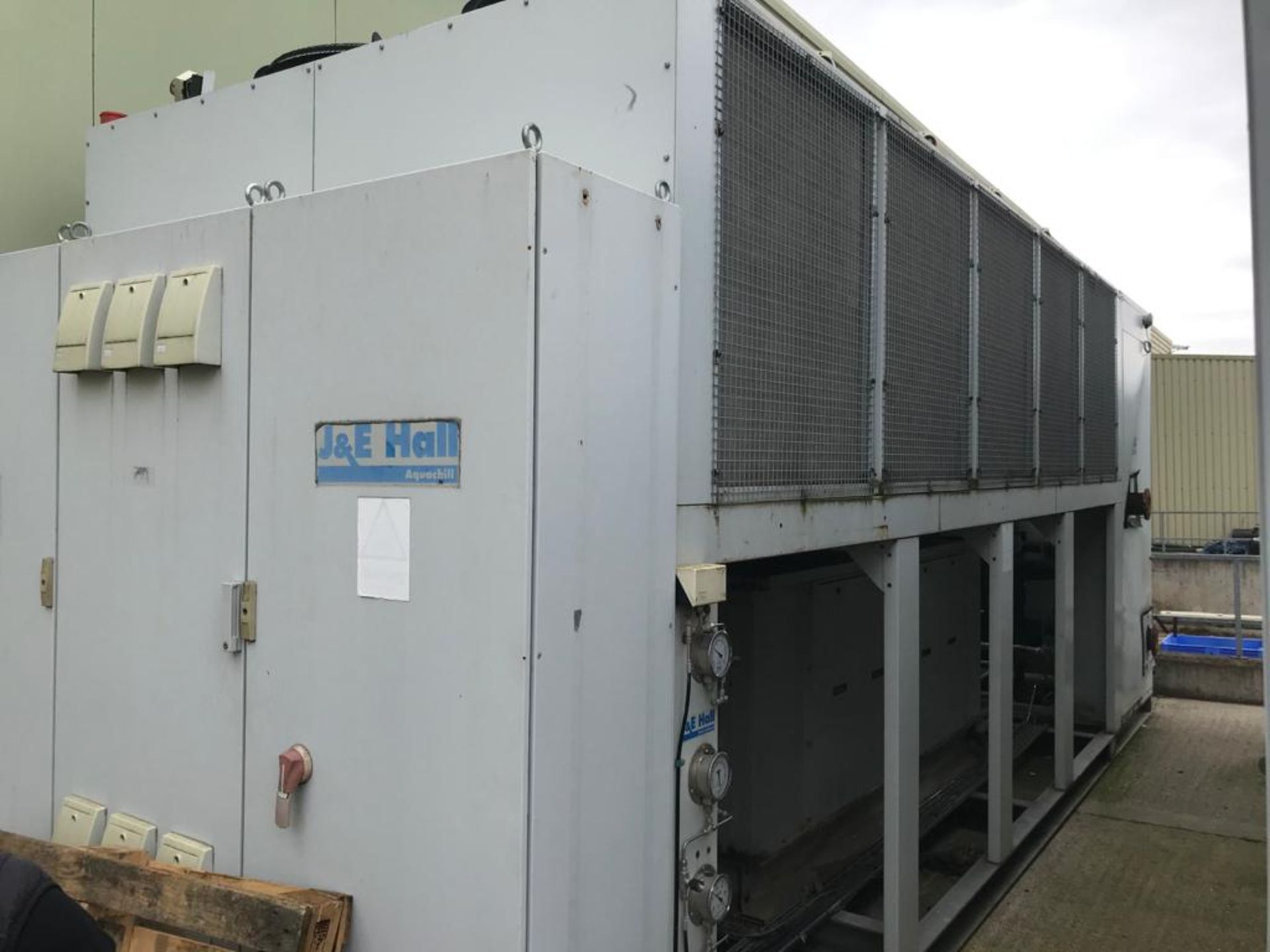 APV / JE HALL AMMONIA SCREW COMPRESSOR