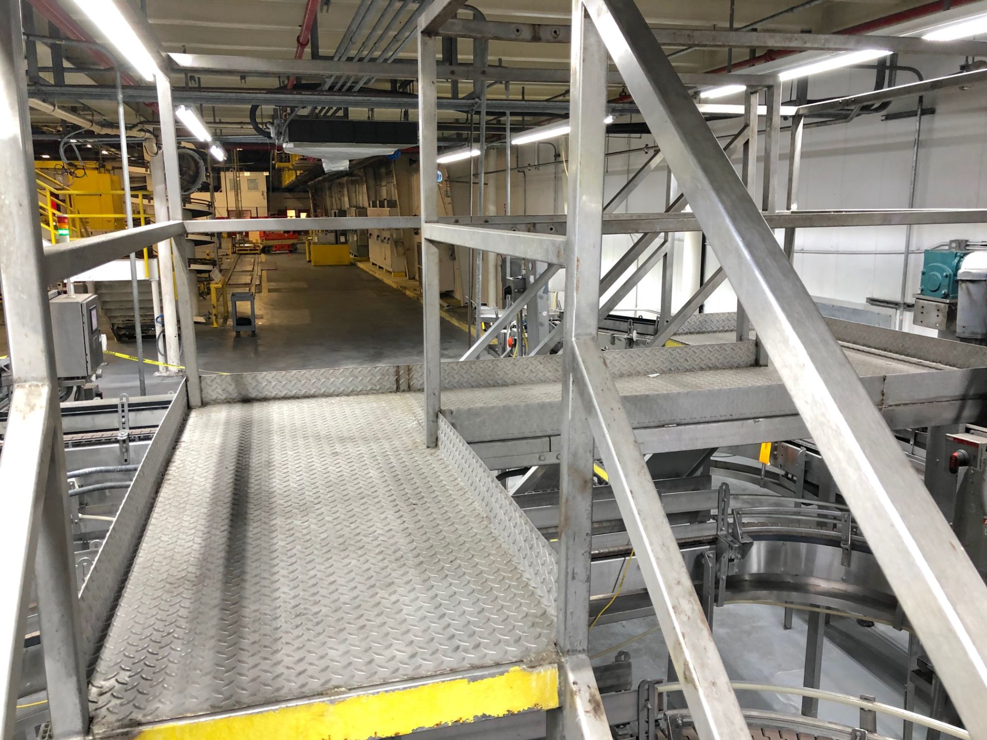 Stainless Steel Conveyor Crossover Platform - Image 2 of 4