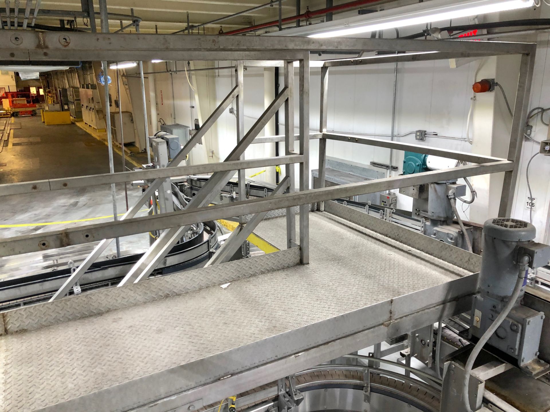 Stainless Steel Conveyor Crossover Platform - Image 3 of 4