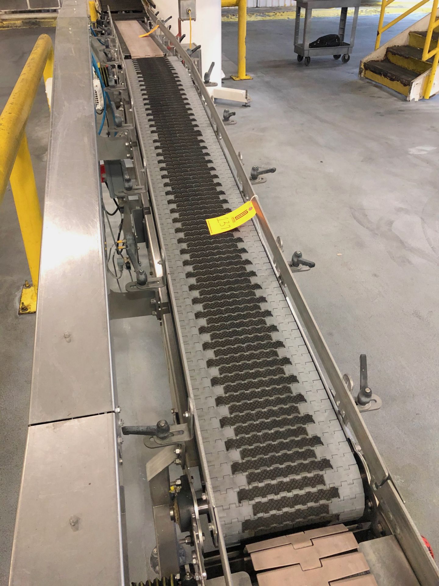 Alliance 9 foot long case conveyor section after packer