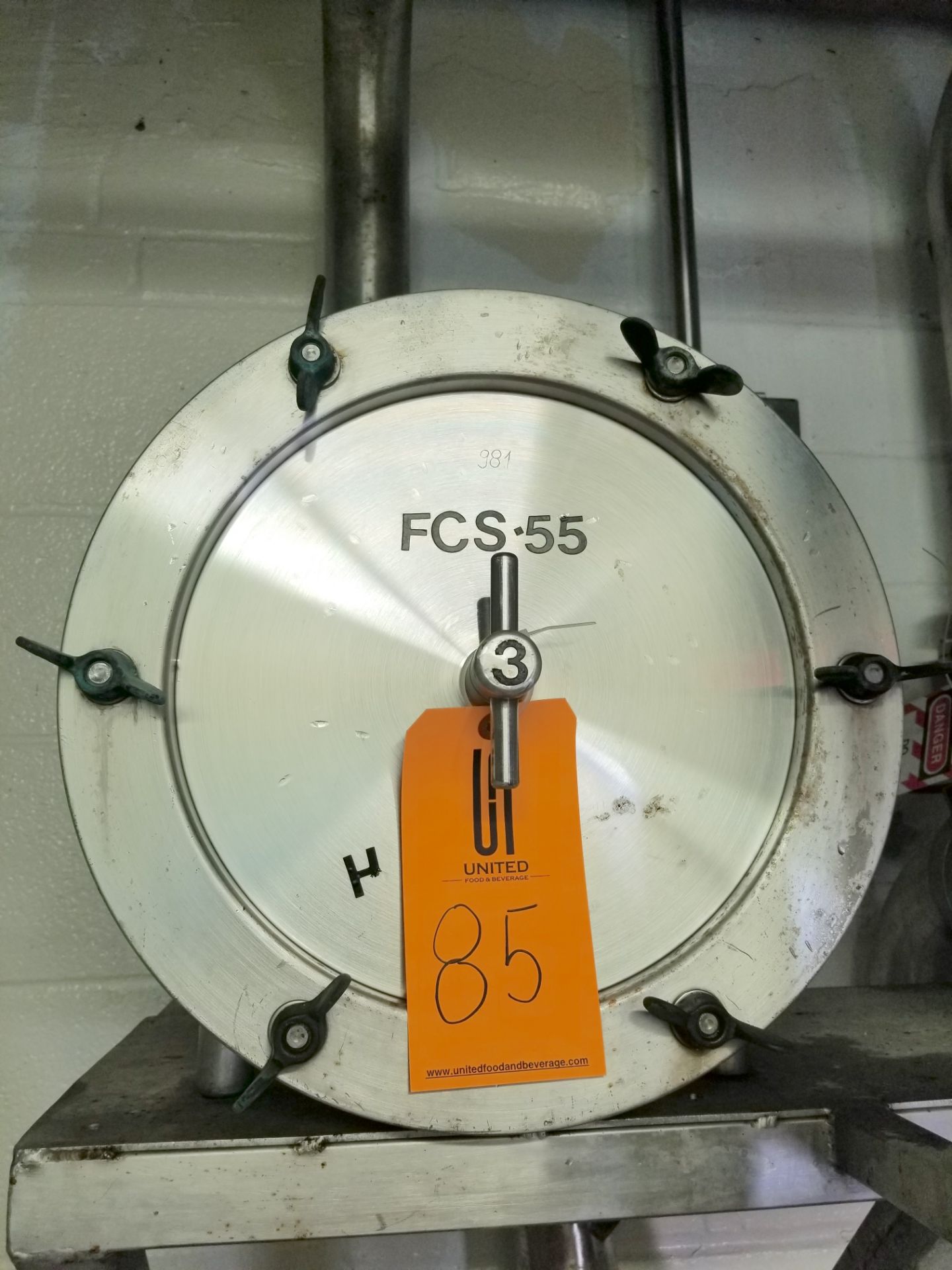 HCFS-55 Corn Syrup Flow Meter 3 Inch Connections