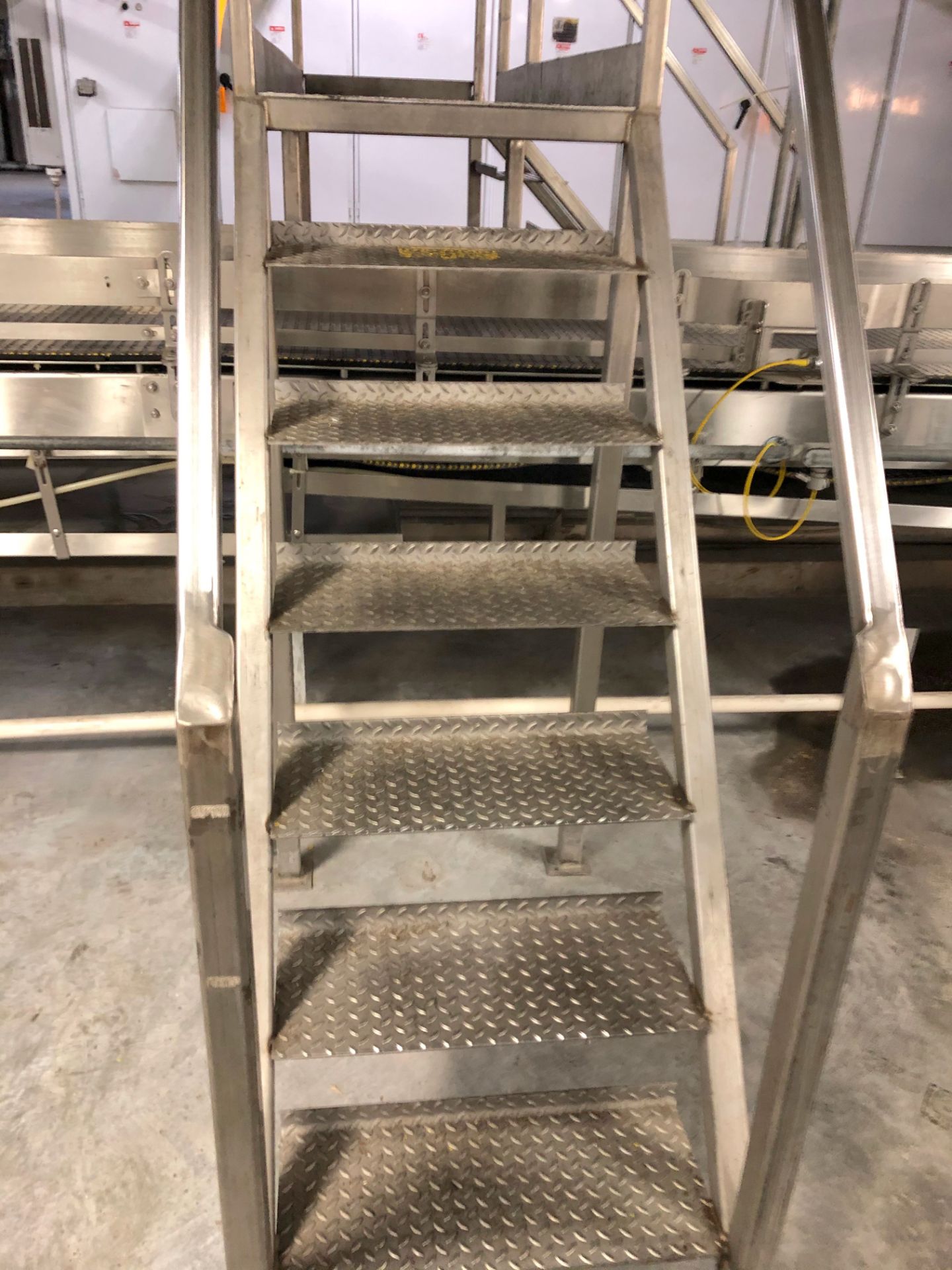 Stainless Steel Operator Conveyor Crossover Platform - Image 2 of 4