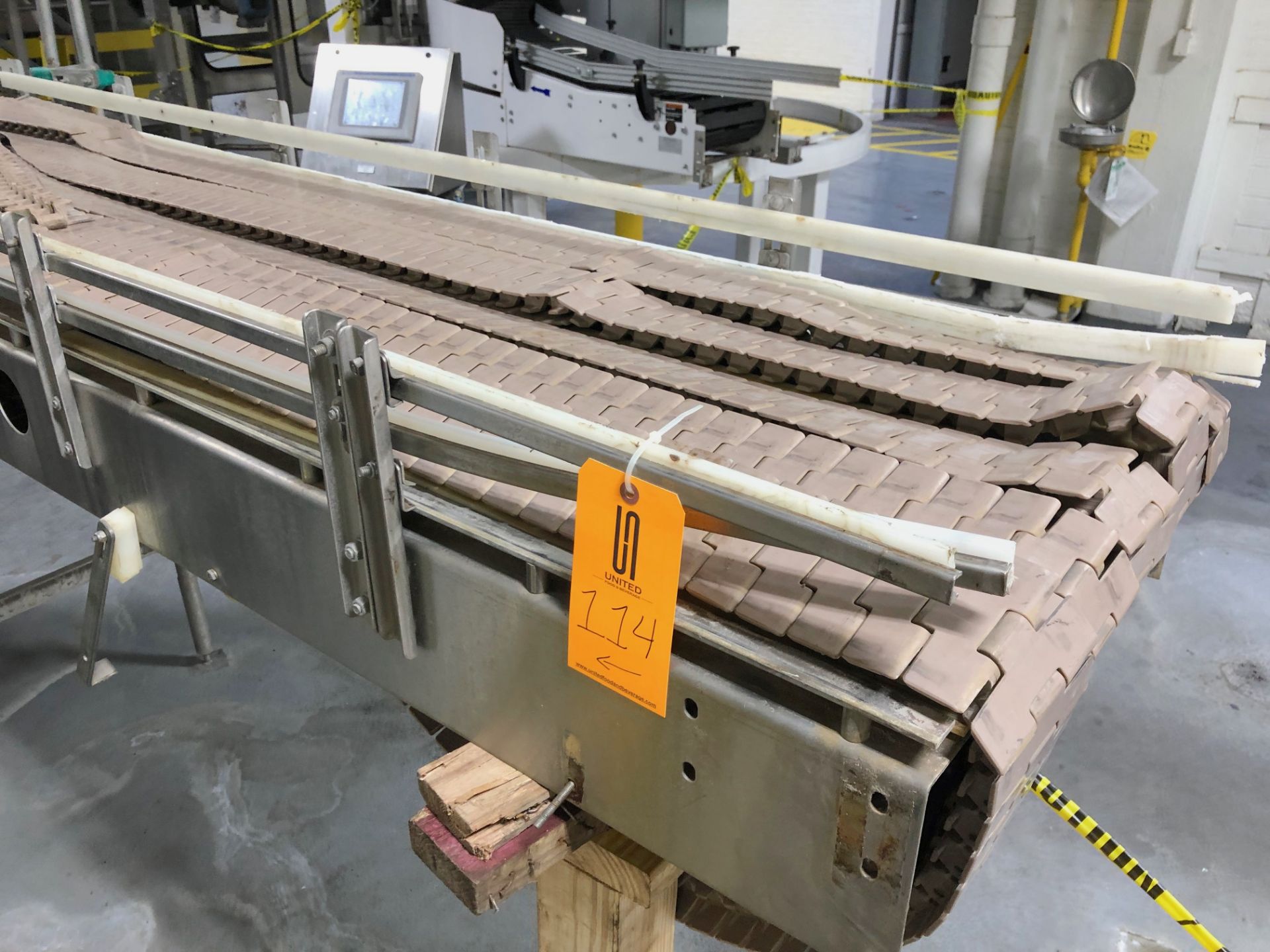 Combiner Conveyor from Dual 3.25 inch to (5) 4.5 inch Tabletop Conveyor - Image 8 of 8