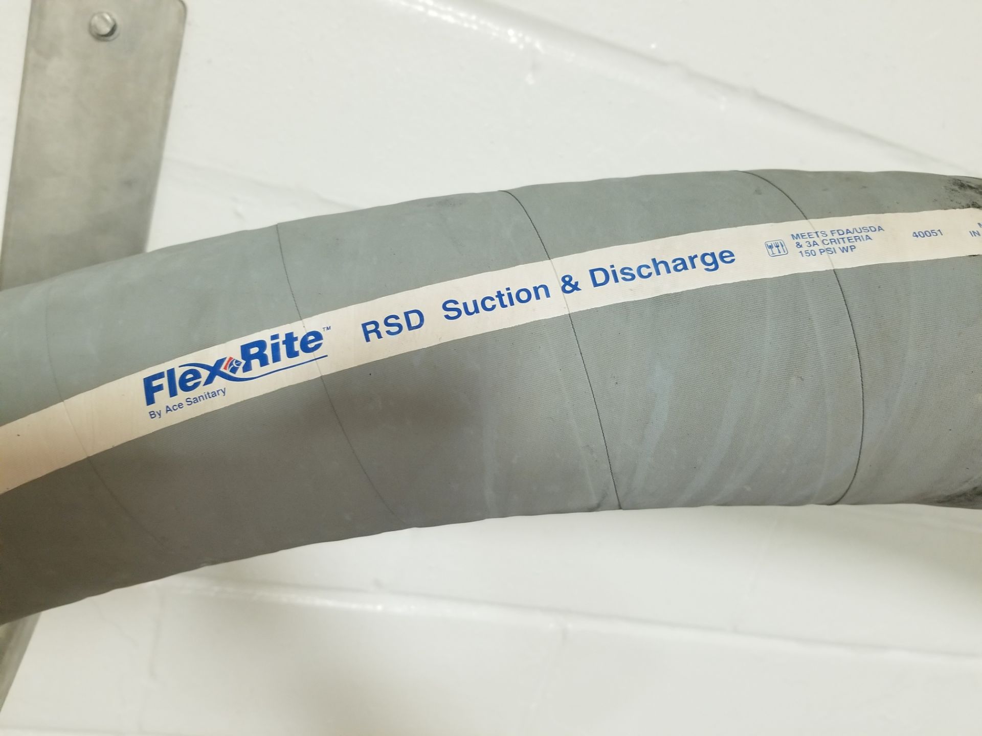 Ace Sanitary 4 inch product hose flex pipe - Image 2 of 5