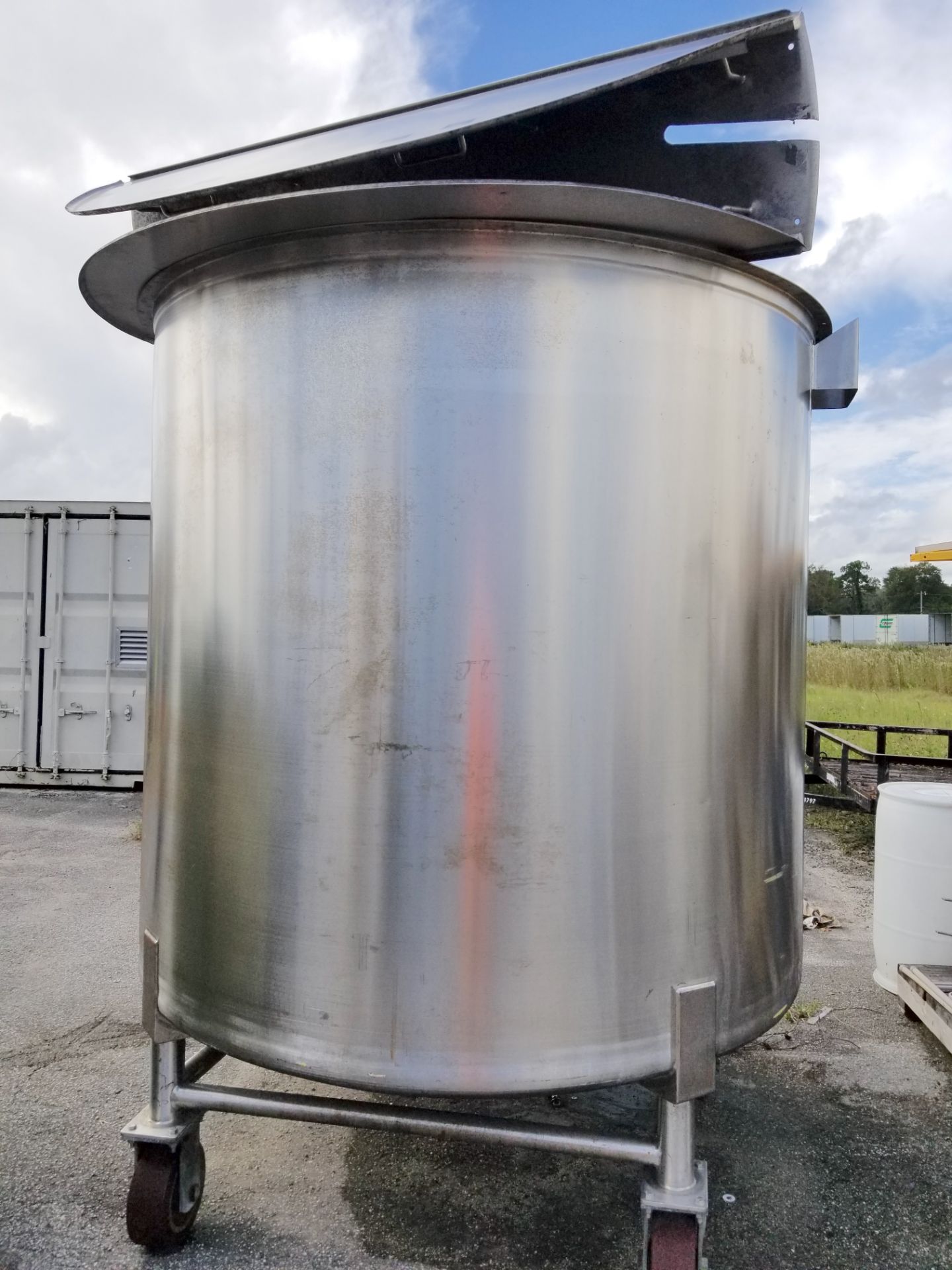 Perma San 1500 Gallon 316 Stainless Steel Storage Tank - Image 4 of 6