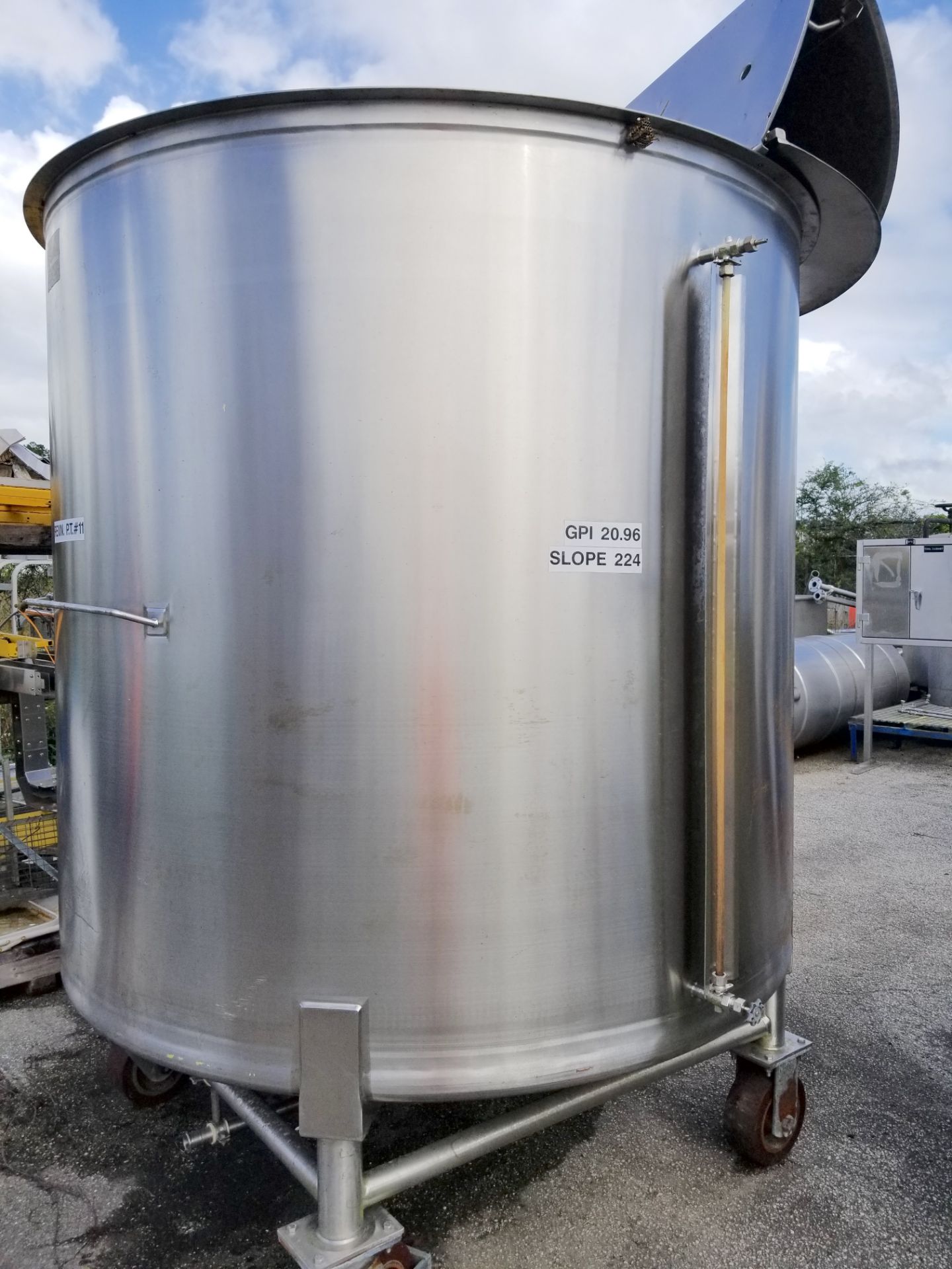 Perma San 1500 Gallon 316 Stainless Steel Storage Tank - Image 3 of 6